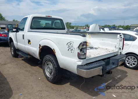 2012 Ford F-250 Xl from USA, damaged, VIN 1FTBF2B64CEC86401